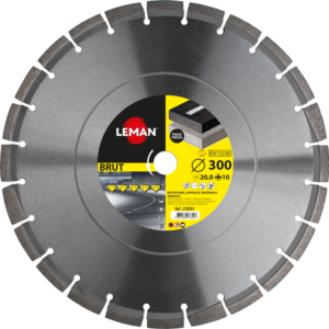 DISQUE DIAMANT SEGMENTS BETON FRAIS 300X25.4/22.23 - 270305 - LEMAN