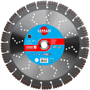 DISQUE DIAMANT SEGMENTS BETON ARME - GRANIT 450X25 - 740455 - LEMAN