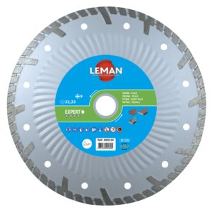 DISQUE DIAMANT JANTE CONTINUE 230X M14 HT9 Tuile Granit - 890236 - LEMAN
