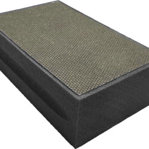 EPONGE POLISSAGE DIAMANTEE ELECTROLYSE 90X55 GR200 - 9055200 - LEMAN