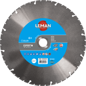 DIAMANT BRASE D.125X45X1.8X2.0 COUPE ACIERS - 950125 - LEMAN