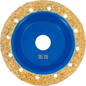 PLATEAU A SURFACER BOMBE HM D125X22.23 BOIS 16/26 - CARV.WOOD125 - LEMAN