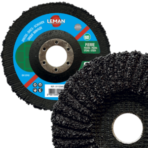 DISQUE SEMI RIGIDE BOMBE 125X22,23 GR24 MD Carbure Silicium - 5112524 - LEMAN