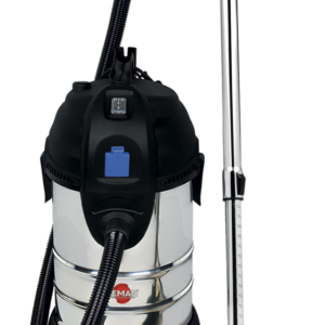 ASPIRATEUR SYNCHRO 30L 1400W CUVE INOX DECOLMATAGE MANUEL - LOASP306 - LEMAN