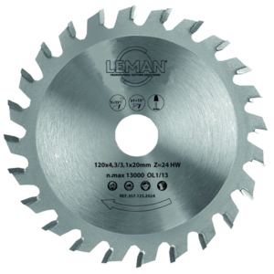 INCISEUR CONIQUE D120X3,1-4,2X20 24Z PLATE - 357.120.2024 - LEMAN