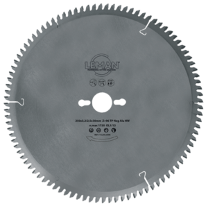 LAME CIRC.CARBURE D300X30X96Z TP NEG /ALU - 112.300.3096 - LEMAN