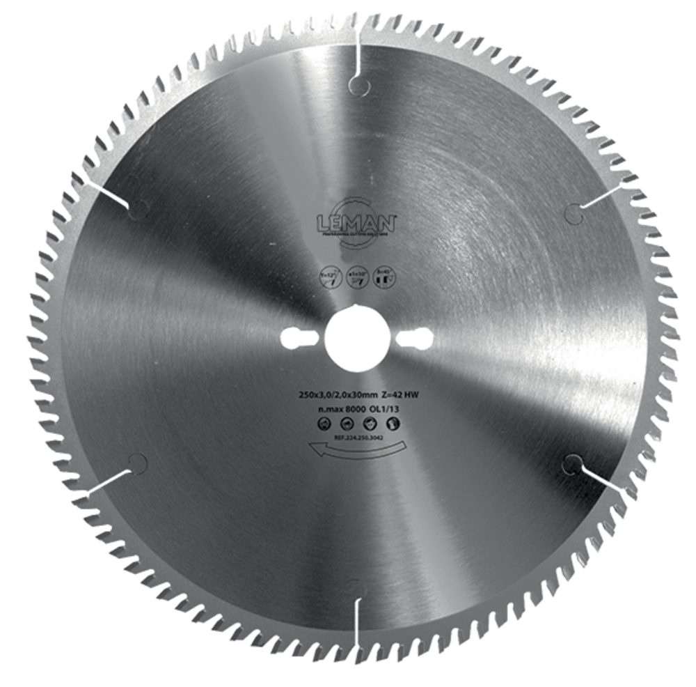 LAME CIRC.CARBURE D315X30X96Z TP POS Mise à format Bois / Stratifiés - 338TF.315.96 - LEMAN – Image 2