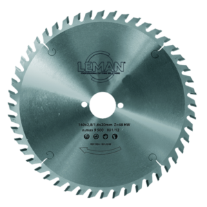 LAME CARBURE / PORTATIVE D.130X16X24Z ALT / BOIS - 964.130.1624 - LEMAN