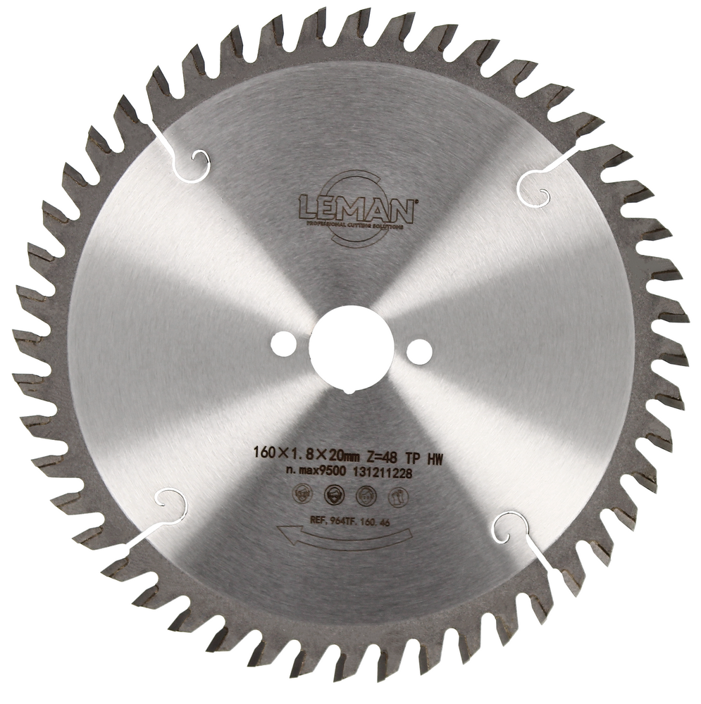 LAME CARBURE/PORTATIVE D165X20X2,2 48Z TF POS - 964TF.165.48 - LEMAN – Image 2