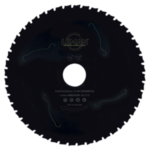 LAME CIRC. CERAMIQUE-METAL 210X30X48Z - 123.210.3048 - LEMAN