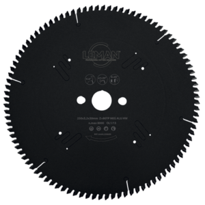 LAME CIRC.CARBURE D300X30X96Z TP NEG ALU LOW NOISE - 364AL30096N - LEMAN