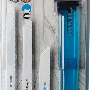 ASSORTIMENT 12 LAMES BIM SCIE SABRE BOIS/METAL - 7750.12BIM - LEMAN