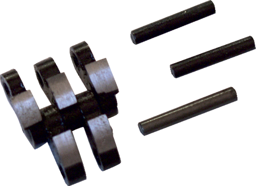 SACHET DE 2 MAILLONS 18-B-3X3 ET 6 RIVETS - 15802.18 - LEMAN
