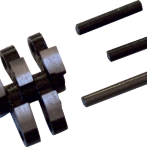 SACHET DE 2 MAILLONS 22-A-3X4.5 + 6 RIVETS - 22602.22 - LEMAN