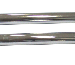 TUBES S METALLIQUES 50 CM ( 2 PIECES ) Ø38 - ABR503 - LEMAN