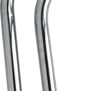 TUBES S EN ACIER CHROME 50 CM ( 2 PIECES ) Ø38 - LEM502 - LEMAN