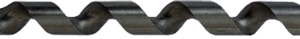 MECHE HELICOIDALE ACIER D16X380X460 QUEUE 6PANS Charpente - 308.516.00 - LEMAN