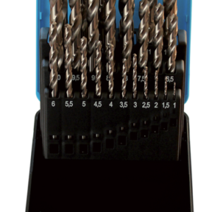 COFFRET 25 FORETS METAL ACIER PRO D.1 A 13MM - 802.000.25 - LEMAN