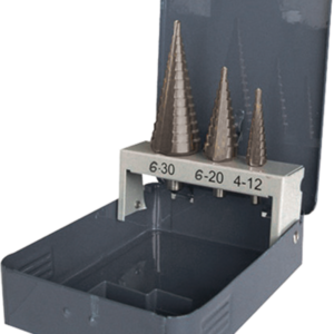 COFFRET 3 FORETS HSS ETAGES 4-12 / 4-20 / 6-30 - 808.000.03 - LEMAN