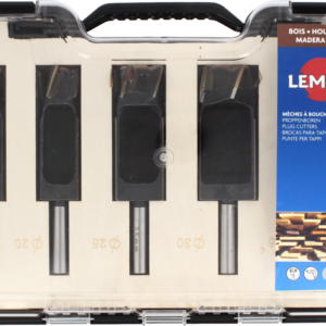 COFFRET 5 MECHES A BOUCHONNER Q13 D15/20/25/30/35 Acier - 200.500.05 - LEMAN