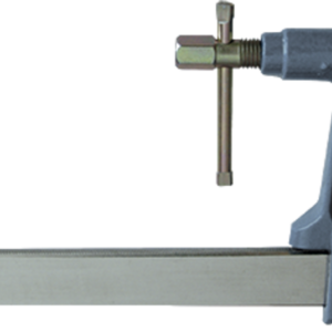 SERRE-JOINT A POMPE SAILLIE 120 SERRAGE 600 Tige chromée Section 35x8 - 7120.358.060 - LEMAN