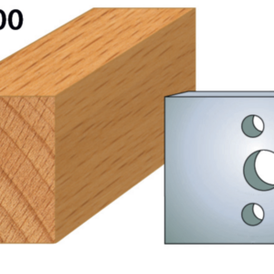JEU DE 2 FERS PROFILES ACIER HT.40MM N°000 - 800.000 - LEMAN