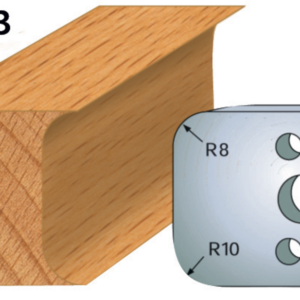 JEU DE 2 FERS PROFILES ACIER HT.40MM N°003 - 800.003 - LEMAN