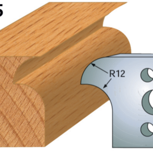 JEU DE 2 FERS PROFILES ACIER HT.40MM N°005 - 800.005 - LEMAN