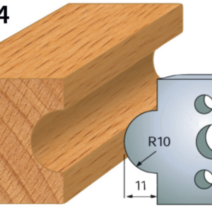 JEU DE 2 FERS PROFILES ACIER HT.40MM N°014 - 800.014 - LEMAN
