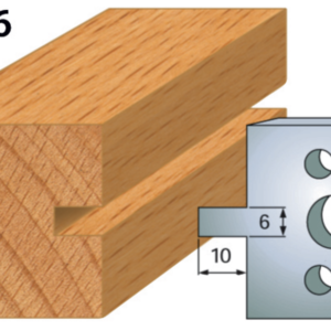 JEU DE 2 FERS PROFILES ACIER HT.40MM N°016 - 800.016 - LEMAN