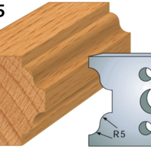 JEU DE 2 FERS PROFILES ACIER HT.40MM N°025 - 800.025 - LEMAN