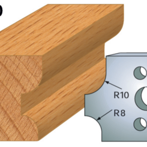 JEU DE 2 FERS PROFILES ACIER HT.40MM N°040 - 800.040 - LEMAN