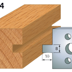 JEU DE 2 FERS PROFILES ACIER HT.40MM N°094