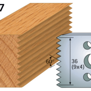JEU DE 2 FERS PROFILES ACIER HT.40MM N°117