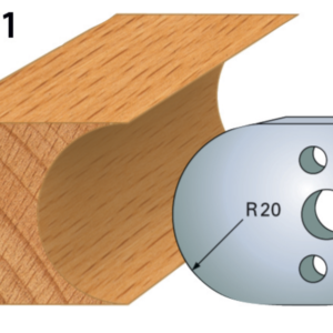 JEU DE 2 FERS PROFILES ACIER HT.40MM N°131