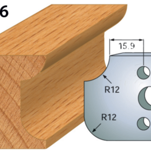 JEU DE 2 FERS PROFILES ACIER HT.40MM N°176