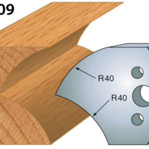 JEU DE 2 FERS PROFILES ACIER HT.50MM N°209
