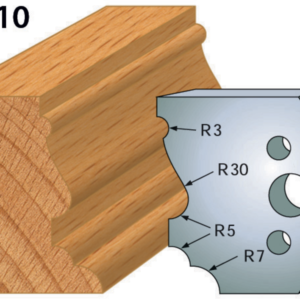 JEU DE 2 FERS PROFILES ACIER HT.50MM N°210