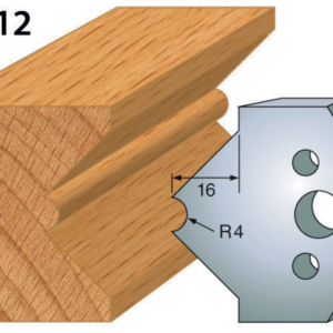JEU DE 2 FERS PROFILES ACIER HT.50MM N°212