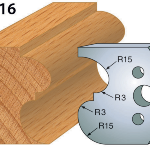 JEU DE 2 FERS PROFILES ACIER HT.50MM N°216
