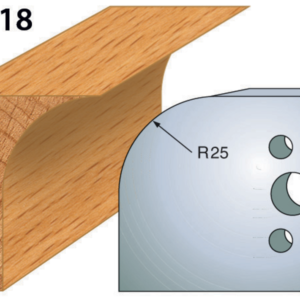 JEU DE 2 FERS PROFILES ACIER HT.50MM N°218