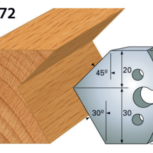 JEU DE 2 FERS PROFILES ACIER HT.50MM N°272