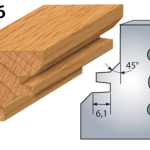 JEU DE 2 FERS PROFILES ACIER HT.50MM N°276