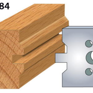 JEU DE 2 FERS PROFILES ACIER HT.50MM N°284