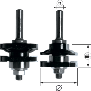 2 MECHES PROFIL - C/PROFIL N°3 D41 Q8 LU25/ RLT HM - 4398.700.03 - LEMAN