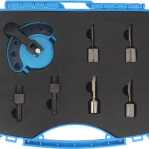 COFFRET 4 TREPANS DIAMANTES M14 GRES CERAME Ø6-8-10-12 AVEC GUIDE DE PERCAGE - VAL66.04 - LEMAN