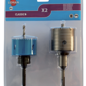 2 TREPANS SDS+ Ø68 SPECIAL BOITIER ELECTRIQUE - 2.3864068 - LEMAN