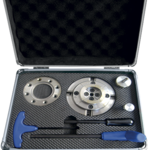 COFFRET MANDRIN TOURNAGE M33X3,5MM +2 QUEUES DE COCHON +ADAPTATEUR 1''x8TPI/M33x3,5mm - 870.COFFRETMAN.08 - LEMAN