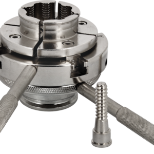 MANDRIN UNIVERSEL 4 MORS TOURNAGE M33X3,5MM D.90 EXCENTRIQUE PAR TIGES +QUEUE DE COCHON - 870.MAN.01 - LEMAN