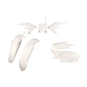 Kit Plastique Cycra 5 Elements Yamaha YZF 450 2023 à 2025 et YZF 250 2024 à 2026 en Blanc.